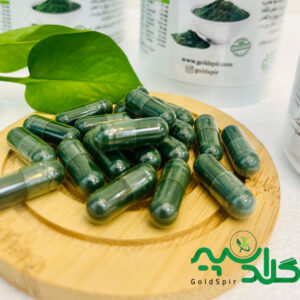 کپسول ۶۰ تایی جلبک اسپیرولینا